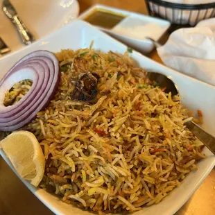 Hyderabadi Chicken Dum Biryani - Bone In