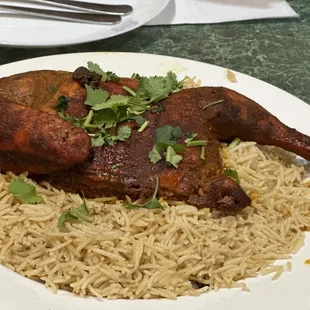 Chicken Mandi with Chicken, quite flavorful