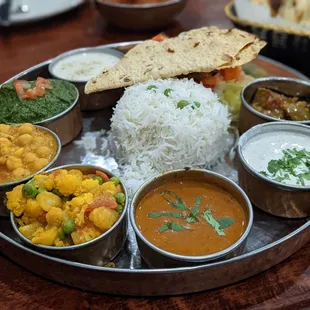 Vegetable Thali