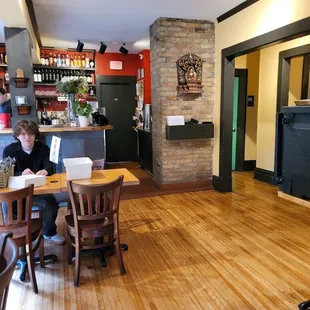 a woman working on her laptop