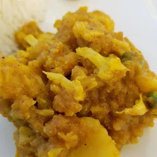 Cauliflower, Peas and Potatoes