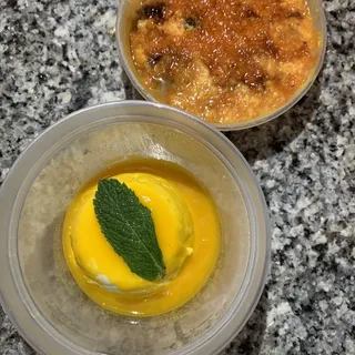 Carrot Coconut Creme Brulee