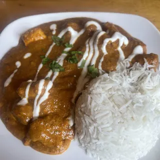 Creamy Masala Chicken Friday Lunch Special