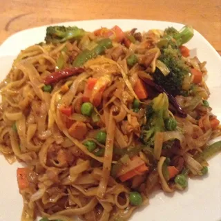 Red Hot Stir Fried Noodles Lunch