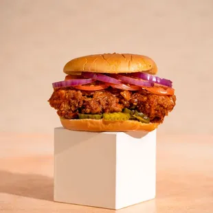 Butter Chicken Fried Sandwich