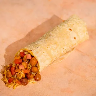 Chana Masala Burrito