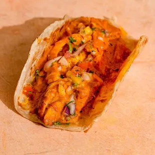 Butter Chicken Taco