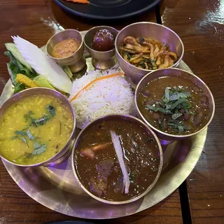 Goat Nepali Thali Set
