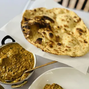Lamb Rogan Josh ($22.99) with Roti ($3.99)
