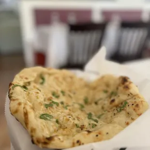 Garlic-Cheese Naan - $6.99