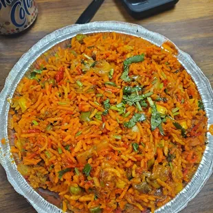 Veggie biryani