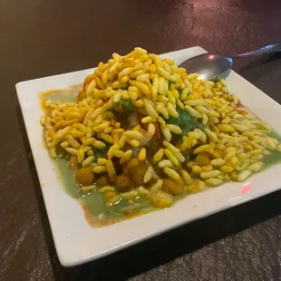 Aloo Tikki Chana Chaat