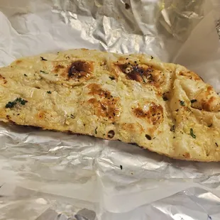 Garlic naan