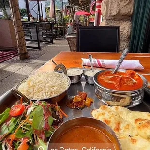Lunch Special with Chicken Tikka Masala