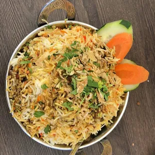 The best Chicken Biryani I've ever had!