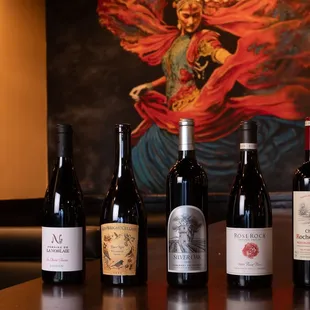 Some of our Red wine Selections