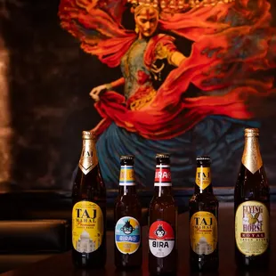 Indian Beer Selection