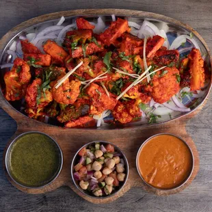 Achari Tandoori Vegetables