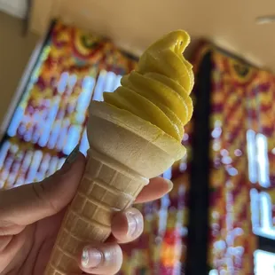 Mango Lassi Soft Serve