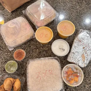 Chicken Biryani, Paneer Naan, Butter Chicken, Chicken Tikka Masala, Mango Chicken, Samosas!