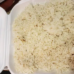 But their rice was amazing! Tho this wasn&apos;t much sighhh