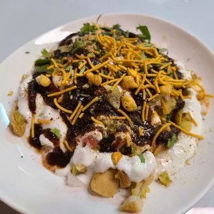 Samosa chaat