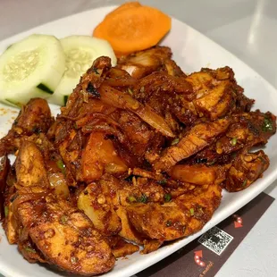 Chicken Choila @ColumbusFoodDude