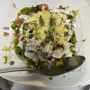 Palak Ki Chat so refreshing and tasty