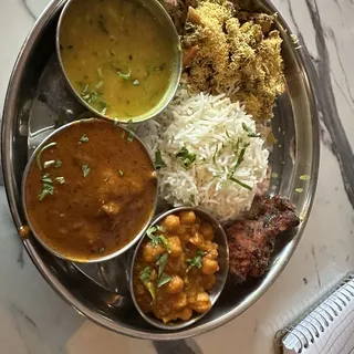 Lamb Thali (Platter)