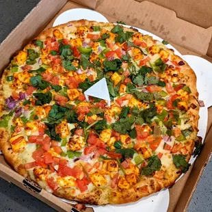 Tandoorilicious Pizza (Paneer)