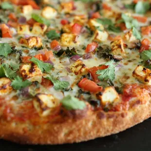 Kale Paneer Pizza