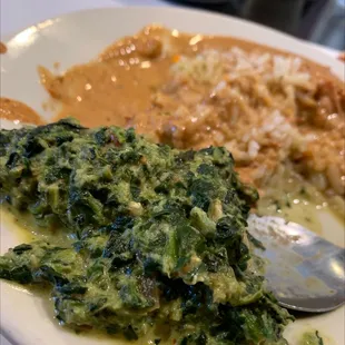 Saag paneer