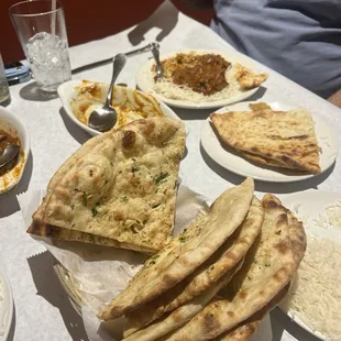 Naan. OMG. Fresh. Flavorful and chewy.