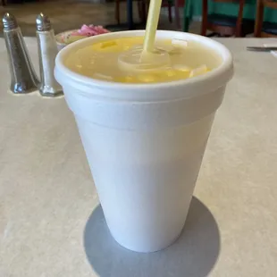 Mango lassi.