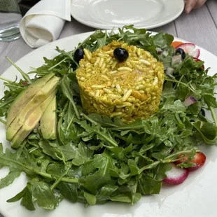 Avocado Bgel Puri Salad