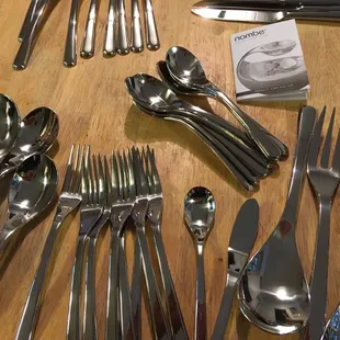 Flatware with style and pizzazz!