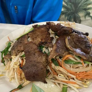 Grill Pork Fry Noodle