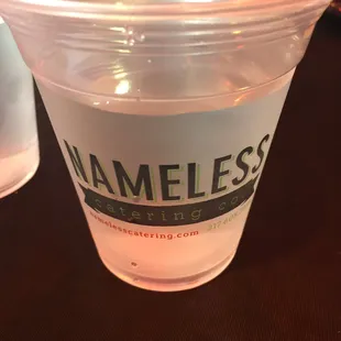 Water cups