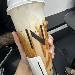 Creme Brulee Milk Tea