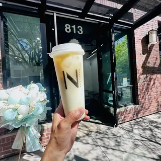 Premium Jasmine Milk Green Tea