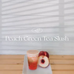Peach Green Tea Slush