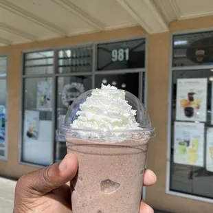 Oreo Chocolate Frappe
