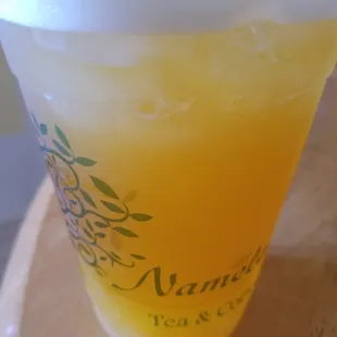 Peach Green Tea W/ Mango Stars