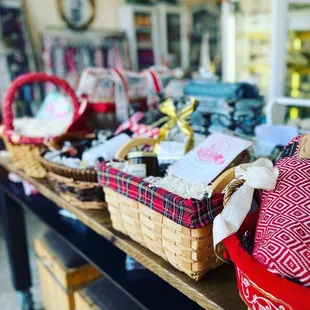 Local biscotti, olive oil, candles, dog collars..we have it you name it!:)