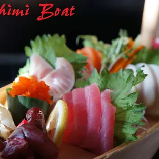 Sashimi Boat.