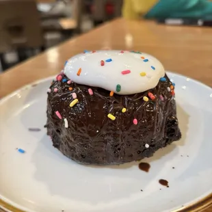Chocolate molten lava cake