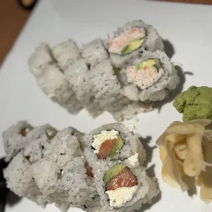 food, sushi and sashimi