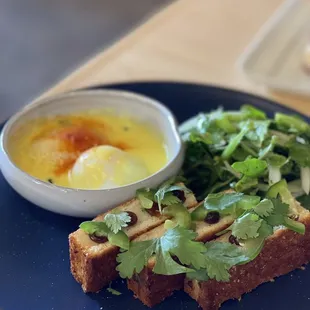 Shrimp Toast Benedict