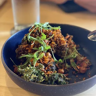 Spicy Roasted Cauliflower