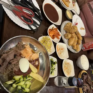 chicken wings and fried chicken, food